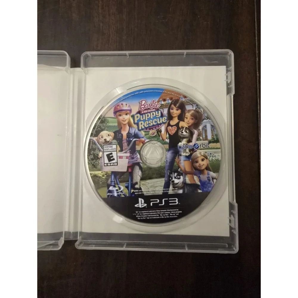 Barbie & Her Sisters Puppy Rescue (Playstation 3) PS3 TESTED‎